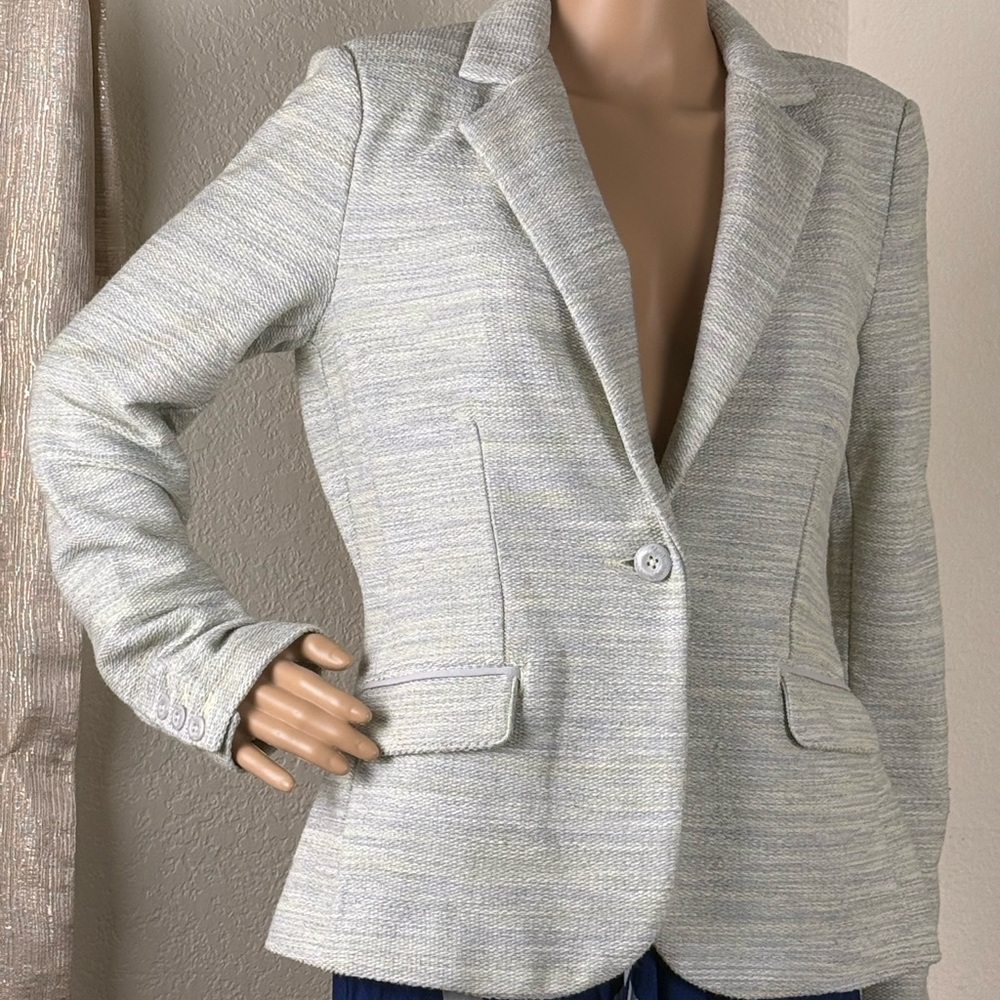 CAbi Gray Blazer Tailored Professional Suit Jacket